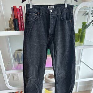 AGOLDE 'Luna Pieced Jeans: High Rise Curved Taper' in Size 28